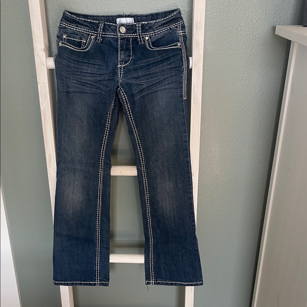 Xhilaration Dark Blue Boot Cut Jeans